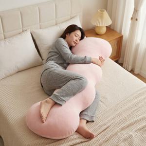 냉감 꽈배기 바디필로우 침대 등받이 전신 긴 쿨링 다리베개 편한 수면 애착
