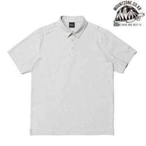 K2 세이프티 티셔츠 (라이트그레이) 나일론스판 냉감 카라티 작업복 등산복 사무복-ts20