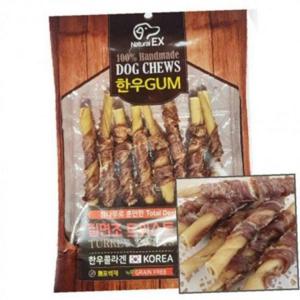 애견간식 껌간식 베이직 트위스트 강아지 칠면조 개껌 프리미엄 수제