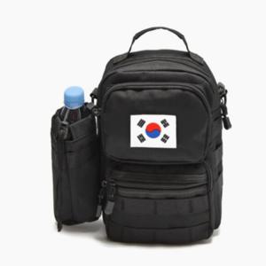 해외여행 크로스백 태극기 패치 물병 파우치 세트