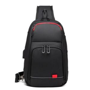 남성 데일리 슬링백 USB 충전 가방 크로스백 바디백
