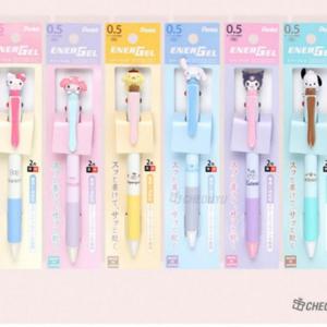 2색 볼펜 산리오 0.5mm 에너겔 피규어