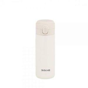 보틀 키친아트 화이트 원터치 물병 텀블러 스텐 400ml