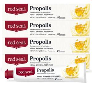 레드씰 프로폴리스 치약 160g x 4 red seal propolis toothpaste