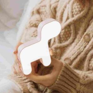 강아지 데코 가벼운 무드등 무선무드등 캠핑랜턴 침대무드등