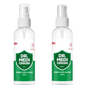 닥터메디 오리진 겔+스프레이 손소독제 100ml 20세트