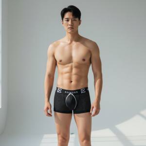 남성용 체형 보정팬티 앞면 패드 내장 뽕속옷 보디라인 보정 속옷