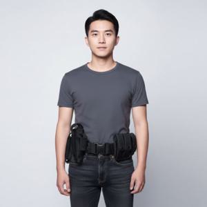 전술용 허리 벨트 군용 경비 다기능 다중 수납 포켓