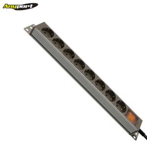 애니포트 AL0815 국산 알루미늄 8구 멀티탭 250V 16A 1.5M