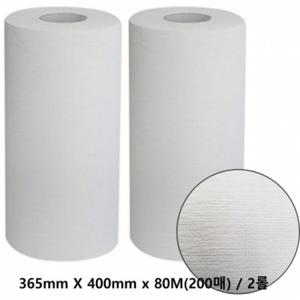 미트페이퍼 화이트 36.5x40cmx80m(200매) 2롤