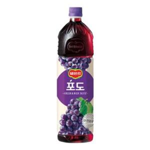 롯데칠성 델몬트 포도100 1.5L x 12 (반품불가)