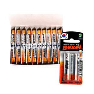 벡셀 AA건전지 1.5V 40알 BOX 일회용 배터리 밧데리 (반품불가)
