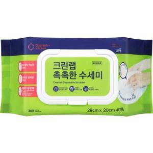124090 촉촉한 수세미 촉촉한 수세미 28cm