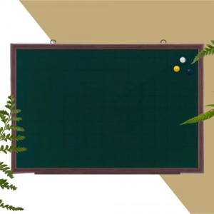 분필칠판 청칠판 붙이는자석보드 보드판 120x240 월넛 (반품불가)