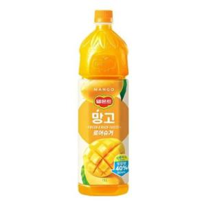 롯데칠성 망고스카시 로어슈거 1.5L X 6PET