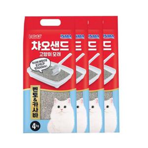 챠오샌드 이나바 벤토나이트 카사바모래 4개묶음