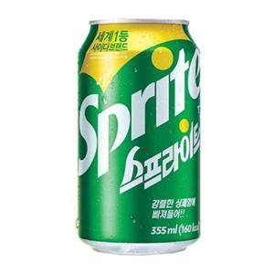 코카콜라 스프라이트 355ml 캔 X 24개