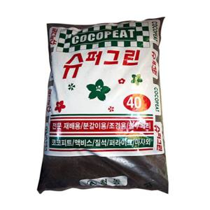 코코피트 배양토 40L 분갈이흙 블루베리재배 조경용