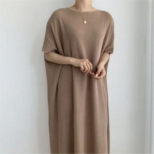 콩쓰몰리 루즈핏 빅사이즈 맥시롱 여름원피스 핑크 휴양지룩 여름하객룩 여자원피스