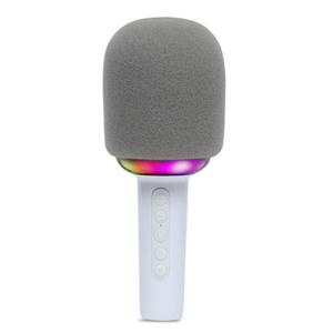 블루투스노래방마이크 휴대용 블루투스 무선 에코 마이크 화이트