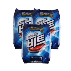 때가쏙세탁세제 비트대용량리필 리필세제4.4kg 때가쏙 세탁세제