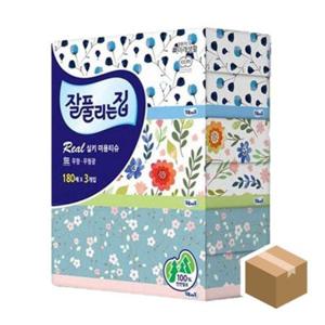 3겹두꺼운티슈 면티슈세트 24개들이티슈 잘풀리는집 면티슈