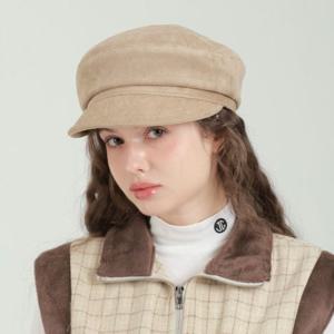 스웨이드 팔각모 남여공용