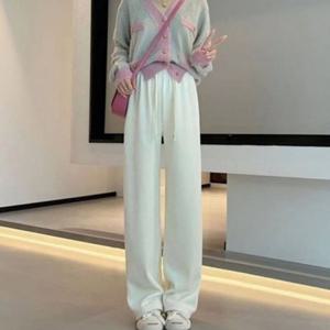 뽀글기모 걸스루즈 보텀 하이웨스트 데일리 플리스 보텀