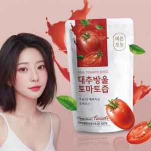 파우치 방울 과채 음료 대추 주스 토마토