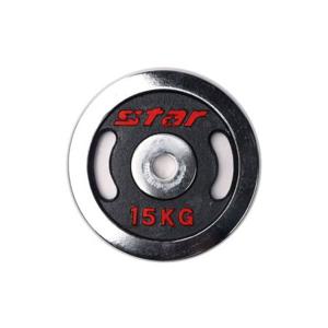 스타 15kg 바벨 원판 1P 도금원판 역기원판 헬스 운동