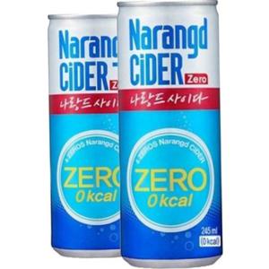 묶음 무설탕 30캔 제로칼로리 245ml 제로 음료 탄산