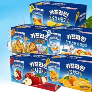 선물 어린이 음료 파우치 맛 과일 주스