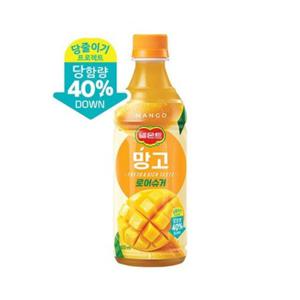 망고주스 저당 400ml 20페트 음료 과일 음료수 자연과즙 선물용 가족간식
