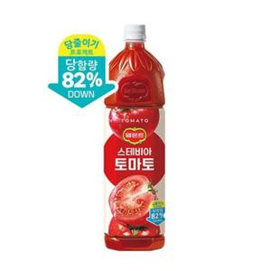 토마토음료 1.5리터 6병 세트 자연과일주스 음료수 대용량
