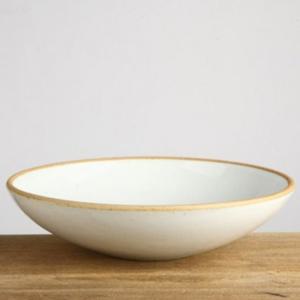 이천도자기 담소 샐러드볼 2호 25.5cm 디저트 식기 그릇 플레이트