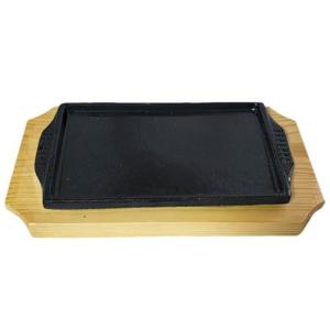주물 사각 스테이크 장어 요리 철판 콘치즈 구이 팬 판 2호 콘치즈판