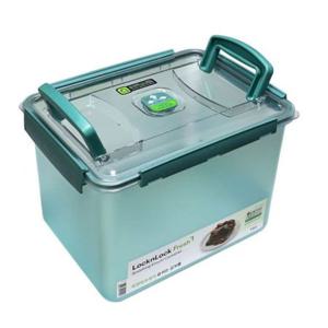 락앤락 김치통 밀폐용기 냉장고 김치 반찬통 용기 14L 그린 1P