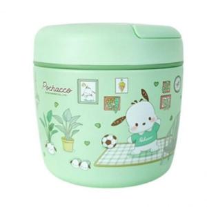 EAS 스케이터 도시락 포차코 스텐 핸들형 도시락통 970ml 스포크 포함