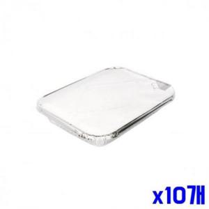 위생적인 은박도시락 5P x10개 다회용도시락