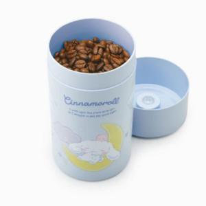 산리오 보존용기 800ml 밀폐용기 원두 커피 시나모롤 별하늘 원통형 보존용기