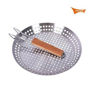 후라이팬 바베큐 캠핑용 프리폼 스텐 타공 직화 구이팬 프라이팬
