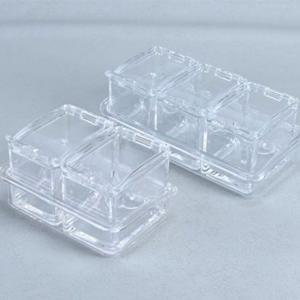 사각 양념통 양념병 소금 후추통 테이블 양념통 2칸 조미료보관 유리양념병 주방양념통세트