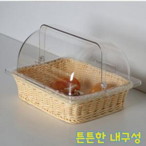 위생커버 음식덮개 투명 주방용품 음식 푸드커버 커버 (세로커버) 사각