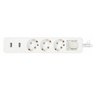동양 USB 2포트 3구 멀티탭 1.5M 전선 전기연장 전기코드 멀티코드 콘센트
