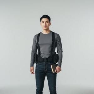 작업용 전술 벨트 공구집 허리 파우치 다용도 보조 가방 멜빵 안전띠