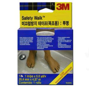 3M 욕조 미끄럼방지 바닥 테이프 실내용 논슬립 패드 계단 욕실 화장실