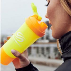 스마트 물통 헬스 단백질 프로틴 쉐이크통 500ml