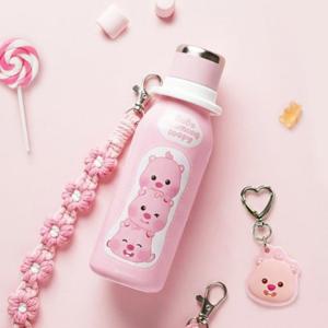 잔망루피 키링 스트랩 텀블러세트 500ml