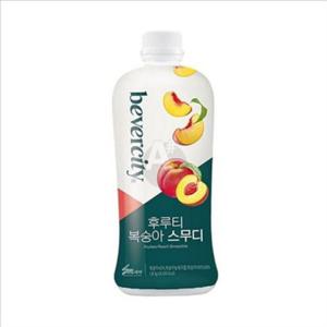 대용량 베버시티 복숭아 스무디 과일 베버시티 복숭아 주스 홈카페 음료