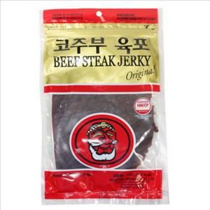 부드러운 코주부 육포 쫄깃한 소고기 육포 오리지널 술안주 간식용 대용량